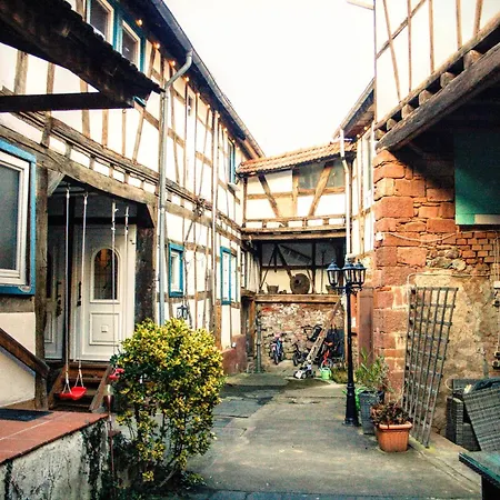 Apartmán Cozy Farm - Fachwerkhaus Voller Moeglichkeiten Groß-Umstadt