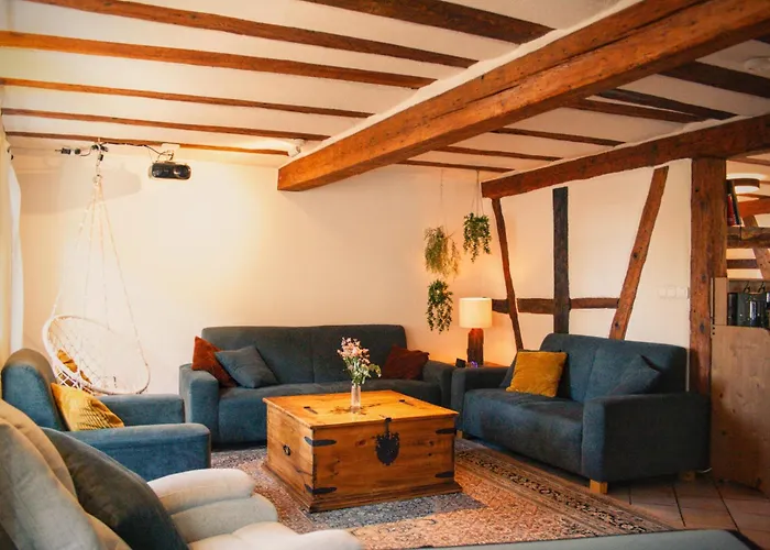 Apartment Cozy Farm - Fachwerkhaus Voller Moeglichkeiten *