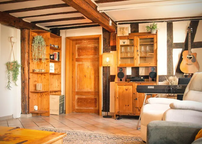 Apartment Cozy Farm - Fachwerkhaus Voller Moeglichkeiten *