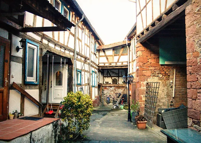 Apartment Cozy Farm - Fachwerkhaus Voller Moeglichkeiten Gross-Umstadt