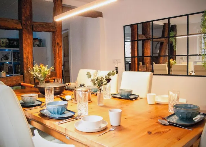 Cozy Farm - Fachwerkhaus Voller Moeglichkeiten Apartment *